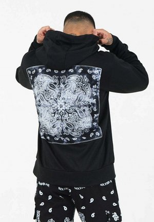 BANDANA - Kapuzenpullover - black