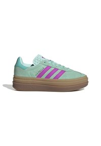 adidas Originals GAZELLE BOLD KIDS - Sneakers - clear mint flash pink mint rush