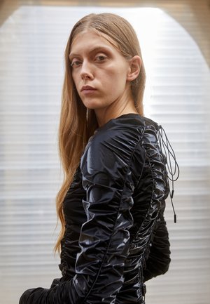 AXEL - Top s dlouhým rukávem - black
