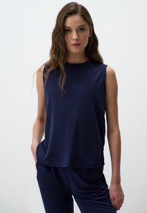 Jimmy Key ROUND NECK SLEEVELESS - Top - dark blue