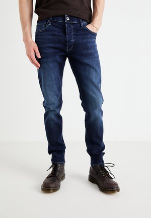 G-STAR 3301 SLIM - Calças de ganga justas - dark blue denim