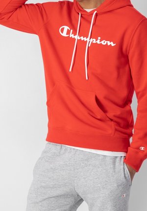 Felpa con cappuccio - red