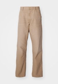 SINGLE KNEE PANT - Pantalones - peanut