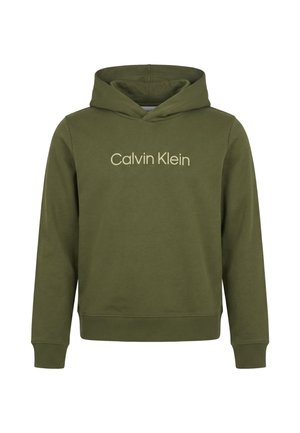 Felpa con cappuccio - dark green