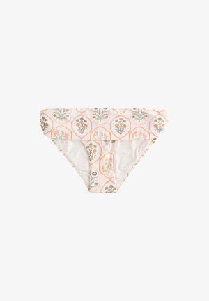 Next, ROLL TOP FIT - BIKINI BOTTOMS . - Spodný diel bikín - ecru peach floral