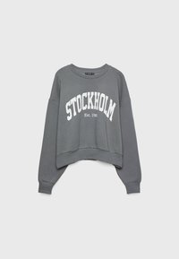 Stradivarius Sweatshirt - mottled grey
