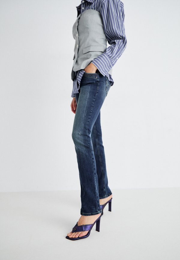 LOW RISE  - Slim fit jeans - oxford wash3