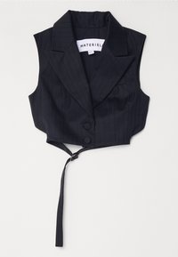 OPEN BACK LINED VEST - Top - dark navy