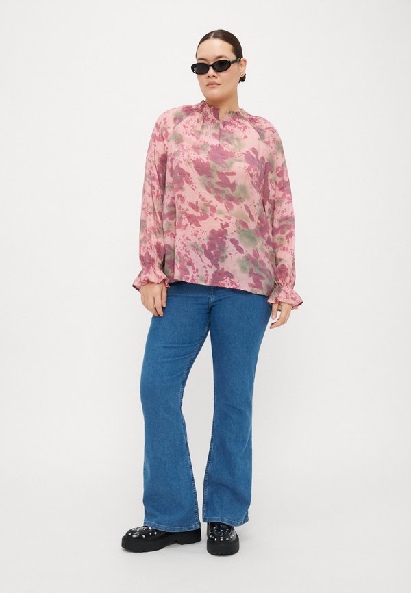 CARPENSA SMOCK SPLIT NECK - Blouse4