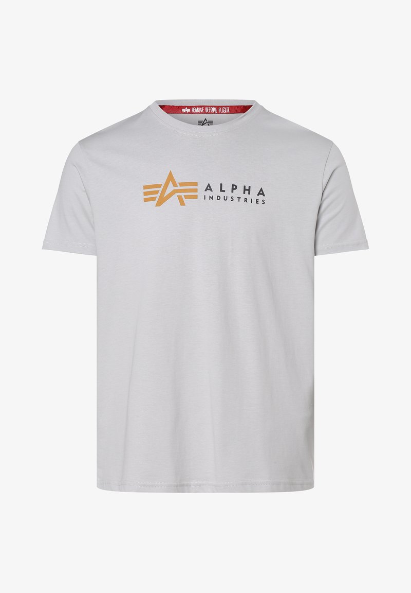 Alpha Industries Tricou cu imprimeu - hellgrau