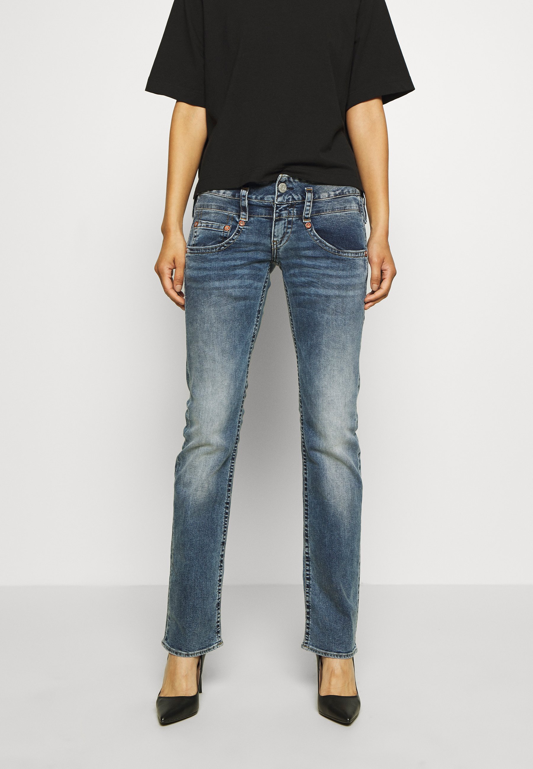 Herrlicher PITCH STRETCH Jeans slim fit mezzo Zalando.no Herrlicher PITCH STRETCH - Jeans slim fit - raw