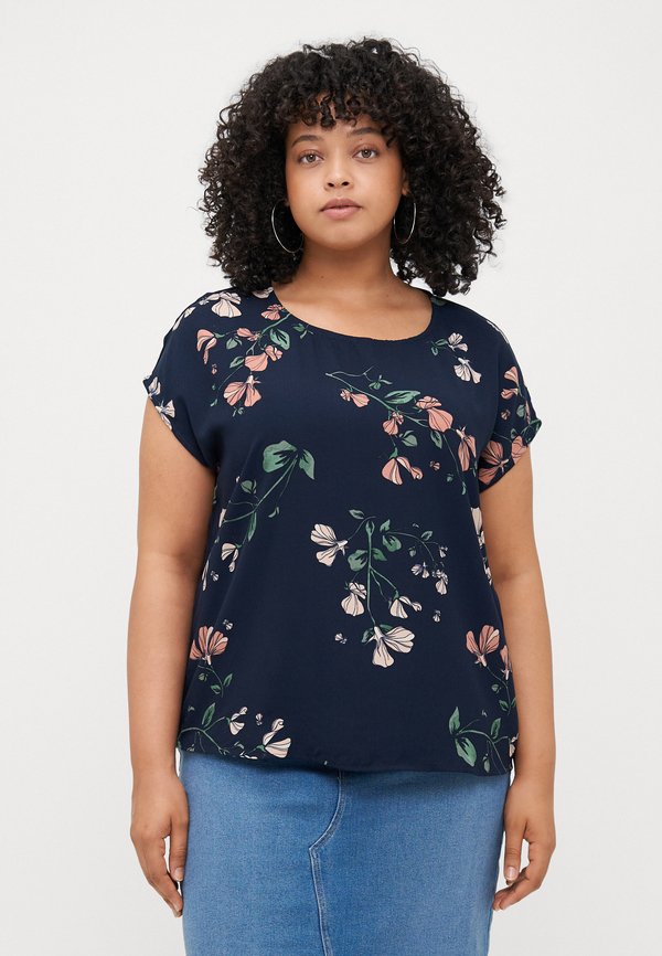 VMNEWHALLIE NEW - Print T-shirt - night sky