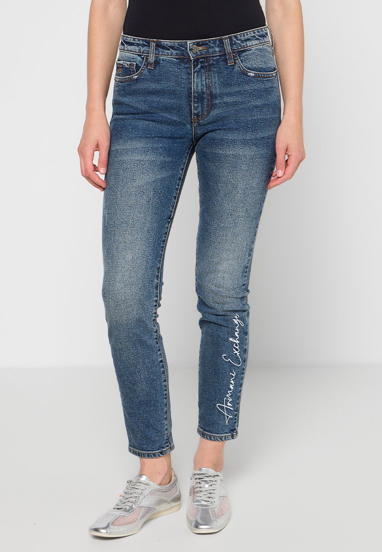 Armani Exchange Jeans Skinny Fit blauw