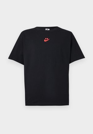 Nike Sportswear, HELIER UPCYCLE - T-shirt print - black