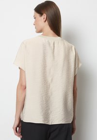 Marc O'Polo SHORT SLEEVE - T-shirts basic - stone grey
