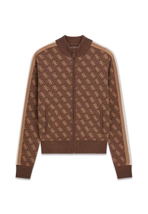Guess, PULLOVER MIT LOGOPRINT - Blouson Bomber - braun