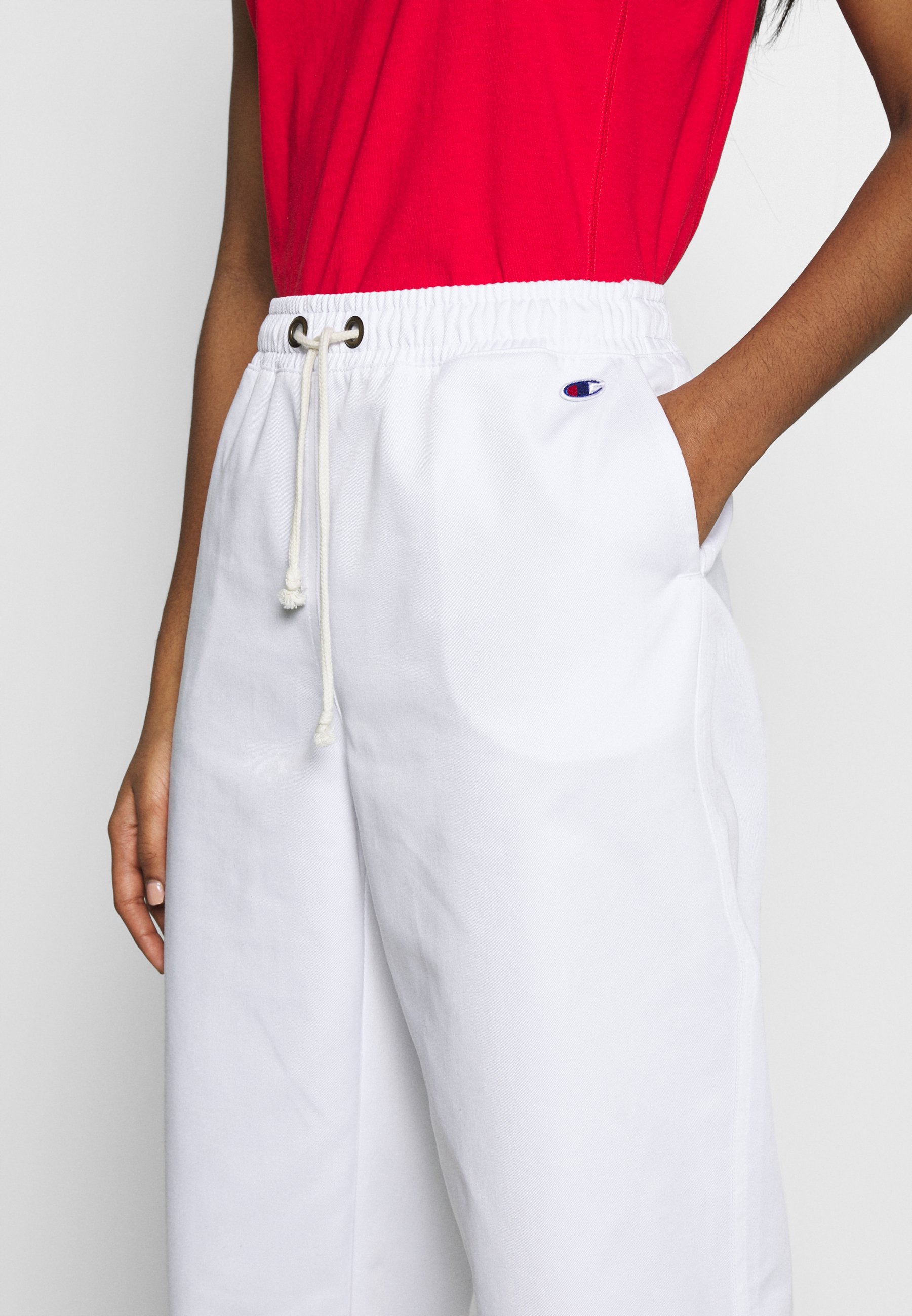 Champion Reverse Weave LONG PANTS Bukse white Zalando.no Champion Reverse Weave LONG PANTS - Bukse - beige
