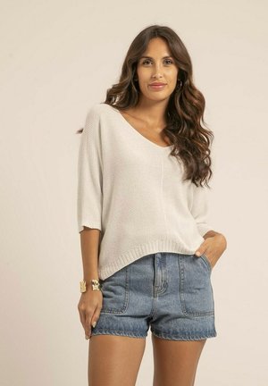 Dona x Lisa Pullover - blanc