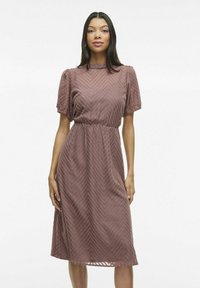 VILA KURZARM - Robe de jour - twilight mauve
