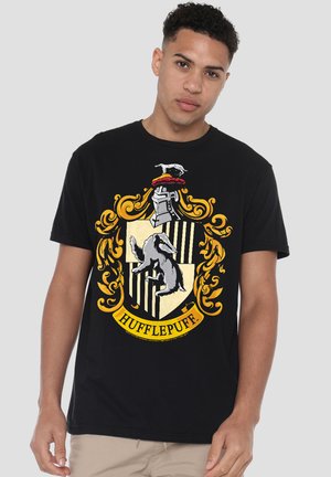 Harry Potter, HARRY POTTER HUFFLEPUFF CREST - T-Shirt print - black