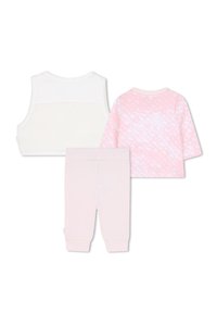 BOSS Kidswear SET - Strukirani kaput - pink  pale