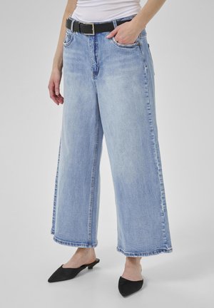My Essential Wardrobe Wide Leg - light blue retro wash