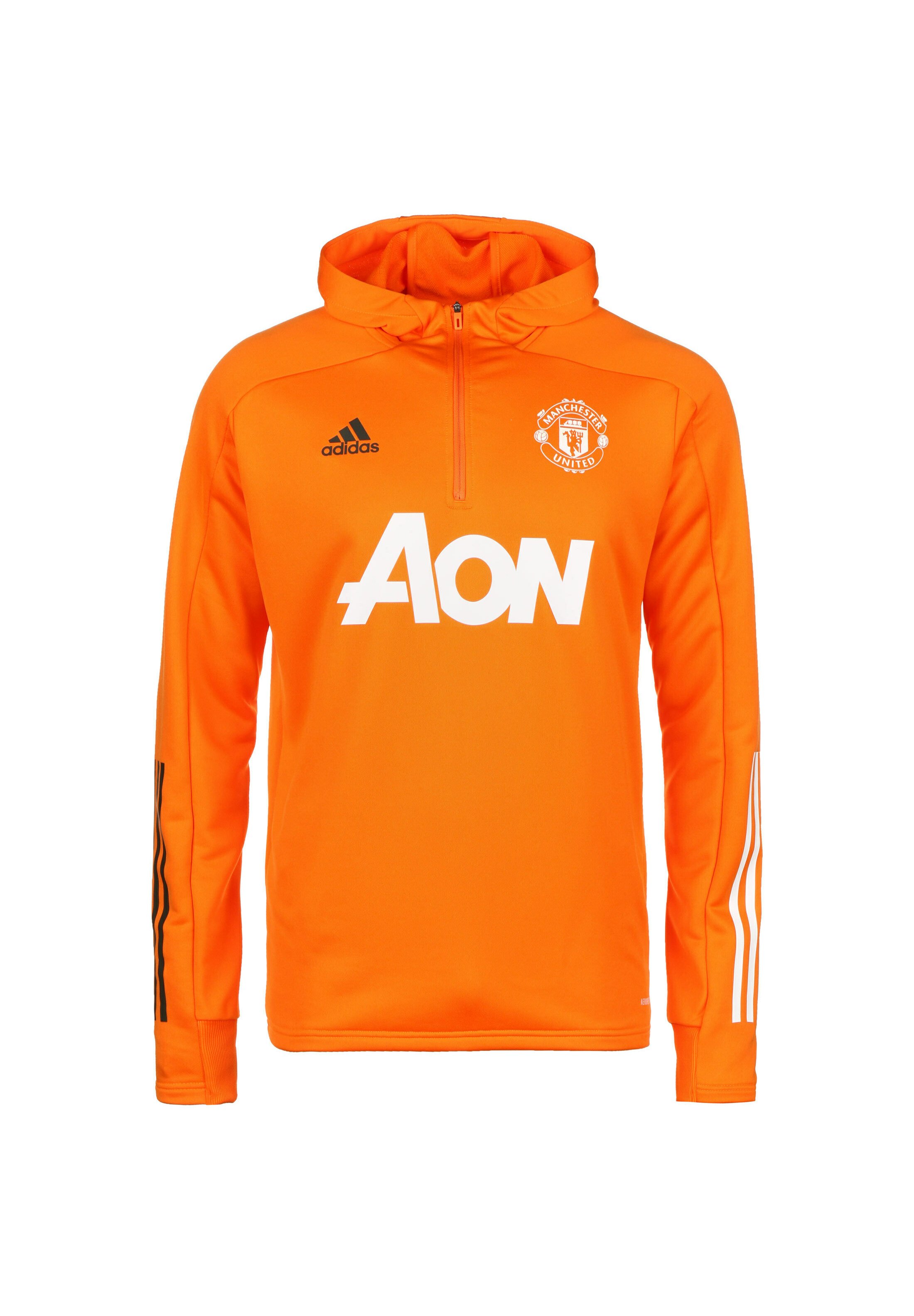 Man utd orange hoodie Clearance