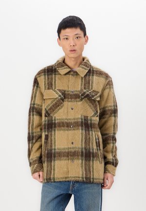 Sean John, SCRIPT LOGO OVERSHIRT - Veste mi-saison - brown/dark brown