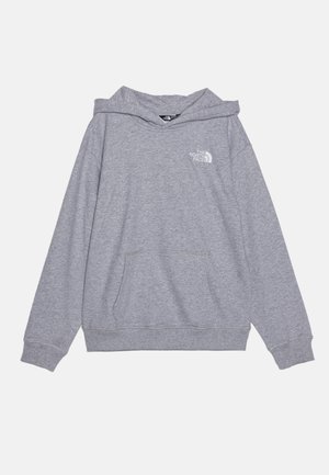 The North Face TEEN ESSENTIAL HOODIE UNISEX - Sportinis megztinis - light grey heather