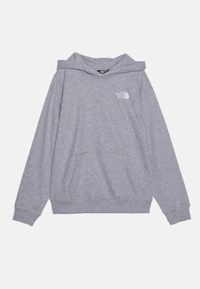 The North Face TEEN ESSENTIAL OVERSIZED HOODIE UNISEX - Sportska majica - light grey heather