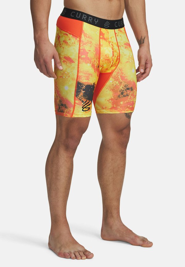 CURRY HEATGEAR PRINTED - Swimming trunks - fire