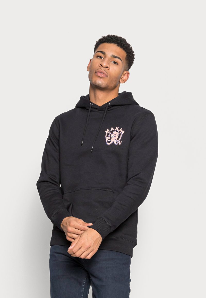 Makia MAKIA X MAURI KUNNAS MOLLUSK HOODED - Sweatshirt com capuz - black