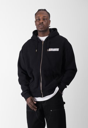 adidas Sportswear ESSENTIALS LINEAR FULL ZIP PLUS SIZE - Felpa con zip adidas Sportswear ESSENTIALS LINEAR FULL ZIP PLUS SIZE - Felpa con zip