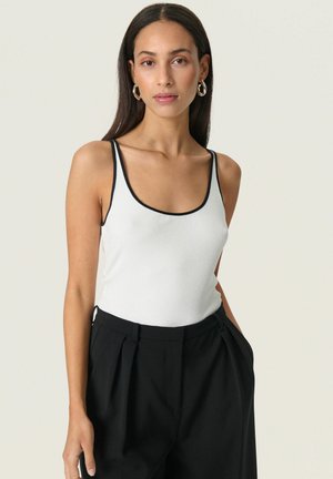 Soaked in Luxury IDA TANK - Débardeur - broken white
