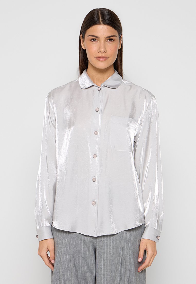 Emporio Armani Overhemdblouse grijs