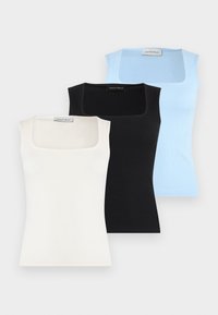 Valgt, chambray blue/black/egret