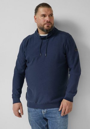 PULLOVER - Strickpullover - dunkelblau