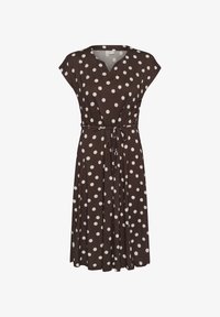 No seleccionado, chocolate brown w chalk dot