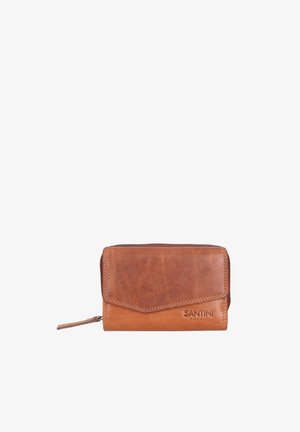 Santini, SANTINI WALLET - Portemonnee - tan