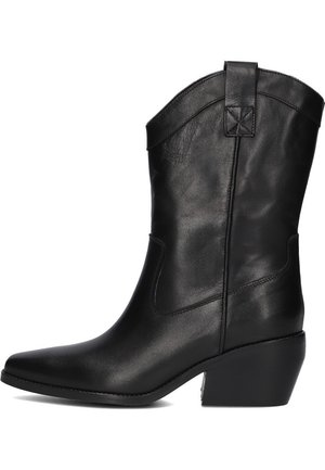 Cowboy-/Bikerlaarsjes - zwart