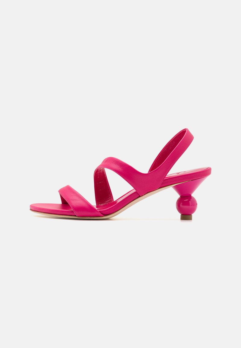 WEEKEND MaxMara - ZIGANO - Riemensandalette - fuxia, Vergrößern