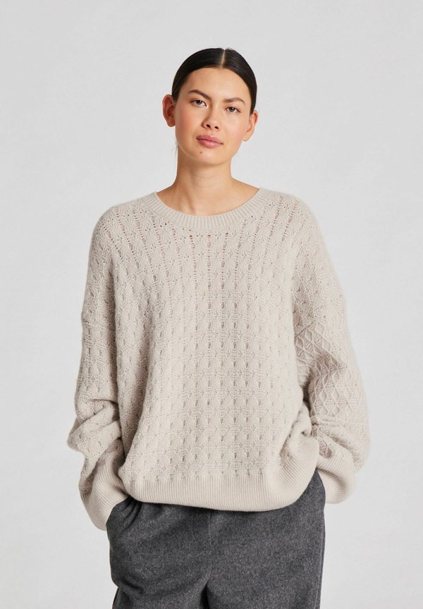 VIGGA JAQUARD - Strickpullover - island fossil