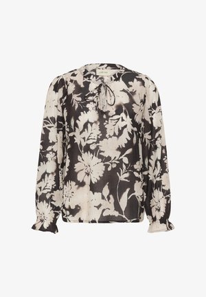 Cream, CRHAILEY - Blouse - dark brown flower