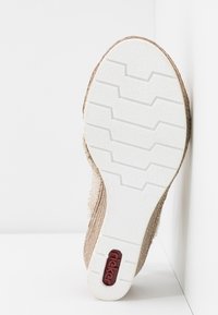 Rieker Platform sandals - cognac