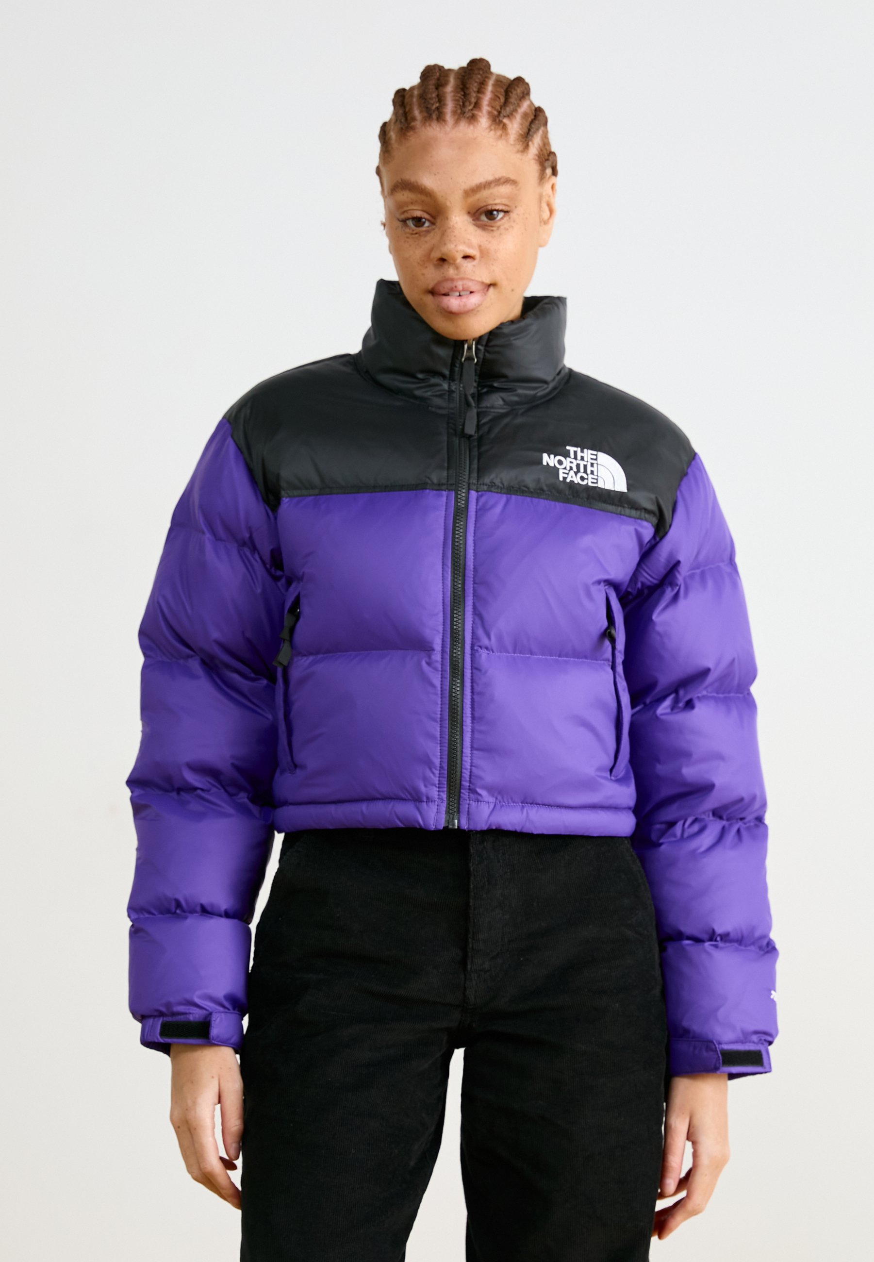 The North Face NUPTSE SHORT JACKET - Daunenjacke - peak purple 