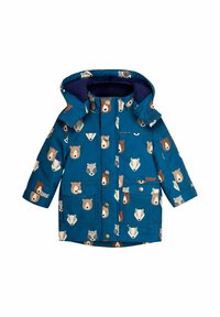 JoJo Maman Bébé WOODLAND FRIENDS PRINT- REGULAR FIT - Parka - denim
