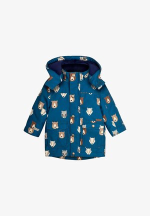 JoJo Maman Bébé WOODLAND FRIENDS PRINT- REGULAR FIT - Parka - denim