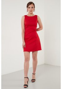 LELA SLIM FIT - Šaty do práce - red