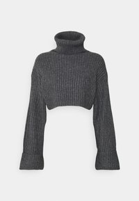 Gina Tricot Stickad tröja - mottled dark grey