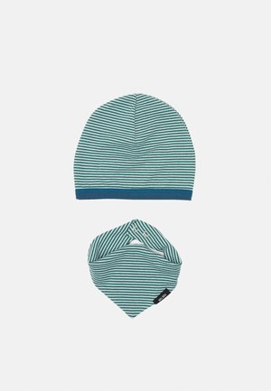 MINI BEANIE SCARVE SET UNISEX - Scarf - grün/mint